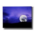 thumbnail image 1 of Epic Graffiti 'Big Moon' by Ata Alishahi, Giclee Canvas Wall Art, 54"x40", 1 of 8