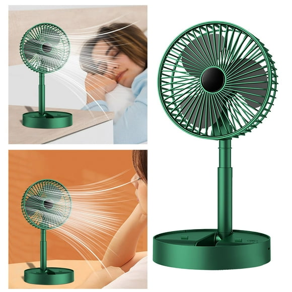 Ventilateur de Chargement Pliable et Rétractable Portable pour Voyage en Plein Air et Maison, Ventilateur de Bureau, Table de Chargement USB, Articles Cool pour Appartement pour Hommes, Ventilateur de Fenêtre Vertical, Ventilateurs de Sol pour la Maison, Ventilateur Personnel, Ventilateur de Sol à Pince à la Taille