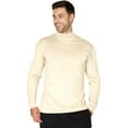 thumbnail image 4 of Intimo Unisex Mens Womens Silk Mock Turtleneck Long Sleeve Shirt, 4 of 4