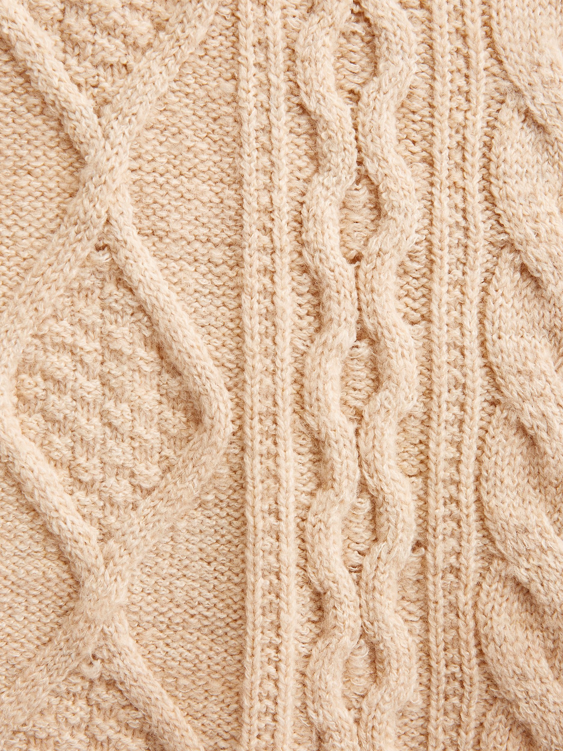 Time and Tru Women's Cableknit Open Cardigan - image 3 of 3