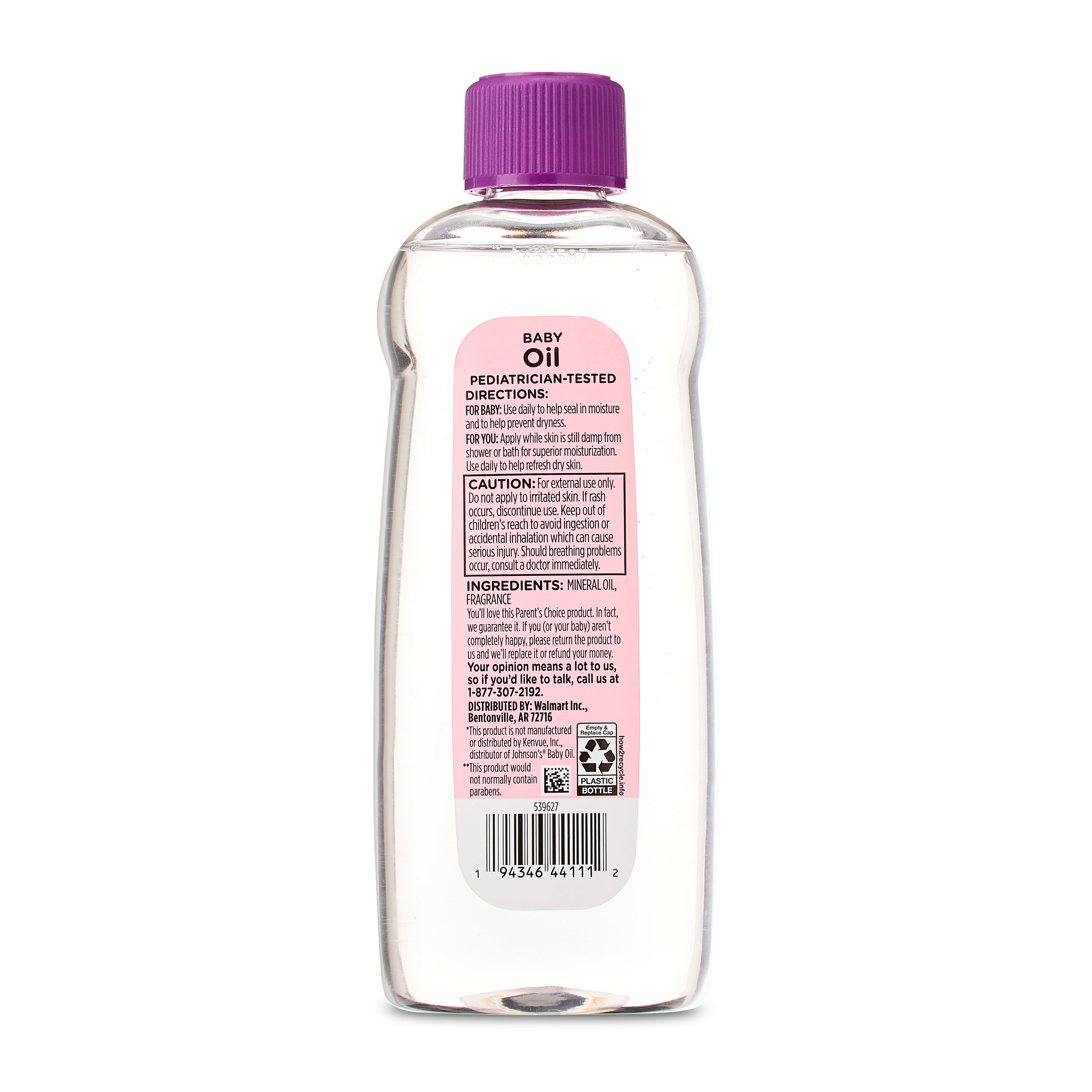Aceite humectante para bebé Parent's Choice, 14 fl oz 6