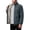 Gray, variant on Mens Sherpa Lined Work Jacket Stand Collar Zip up Thermal Coat Polar Fleece Patch Pockets Jackets Fall Winter Fashion Outerwear for Cold Weather