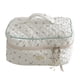 thumbnail image 1 of Bolso cosmético Coreano Lindo Viaje portátil Maquillaje Bolso acolchado (Cereza) Blanco, 1 of 2