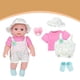 thumbnail image 4 of 12inch Newborns Baby Girl Doll in Vinyls Perfect for Parent Child Interaction Child Friendly Realistic Girl, 4 of 4