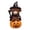 B, variant on Orangide Halloween Cow Decorations, Scottish Resin Statue with Pumpkin for Home Garden Kitchen Tiered Tray Table, Witch Highland Cow Figurine