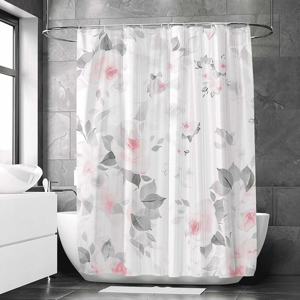 Shower Curtain Distinctive Mildew Resistant Amusing Shower Liner for ...