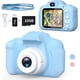 thumbnail image 1 of Shockproof Selfie Kids Camera, Toddler Best Birthday Gifts Dual Camera for Kids Age 3-10, HD Digital Video with 32GB SD Card, 1 of 4