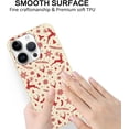 thumbnail image 6 of Christmas Beige Print Phone Case for iPhone 16 Pro 6.3", Aesthetics Pattern Design Soft TPU Silicone Xmas Cases, Shockproof Bumper Protector Camera Girls Women Cover, Snowflake Deer, 6 of 6