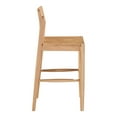 thumbnail image 3 of Moe's Home Collection Owing Wood Counter Stool Natural Color, 3 of 4