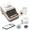 White, variant on DUANJY Wireless Mini Retro Label Maker Machine with Tape,Bluetooth Portable Thermal Sticker Printer for Phone, Small Business, Address, Logo, Code, Food, Home, Kitchen,with Label(White)