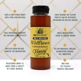 thumbnail image 6 of HONEY FEAST Wildflower Honey 12OZ - Raw Honey Multipack, Naturally Unfiltered, Perfect for Tea and Kitchen Use, 6 of 9