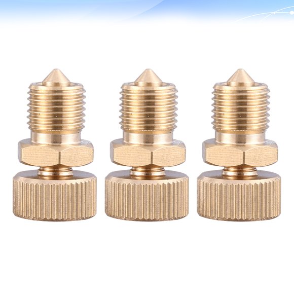 3pcs Air Bleed Valve, Safety Bleeder Valve, Pressure Pump Relief Valve For High Pressure Electric Pump (1/8)