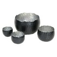 thumbnail image 2 of Benzara Hammered Iron Votive Candle Holder - Set of 4, 2 of 2