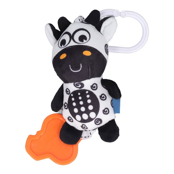 Sonajero Colgante para bebé Sonido de Timbre de Alto Contraste Blanco y Negro Juguete de Cama de bebé de Animales de Dibujos Animados para Bebés de 0 a 1 Año ANGGREK Otros