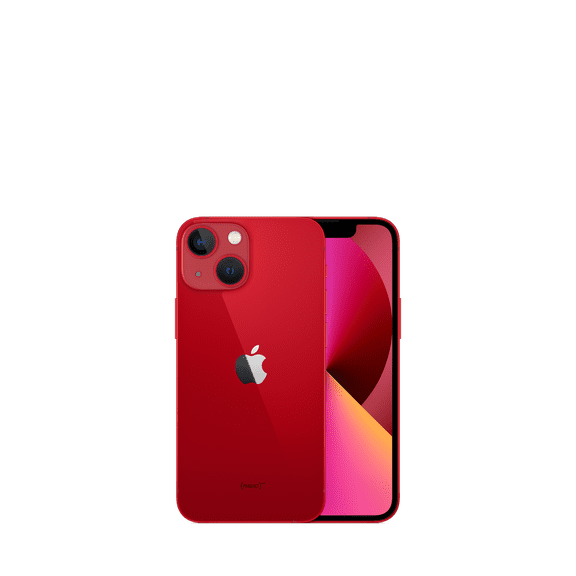 Restored Apple iPhone 13 mini - Carrier Unlocked - 256GB Red (Refurbished)
