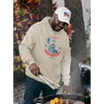 thumbnail image 2 of Fourth Of July Independence Hoodie Men -Image by Shutterstock, Male 5X-Large, 2 of 4
