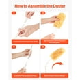 thumbnail image 4 of Multi-Surface Duster Kit - Extendable 3ft Pole & 10 Non-Woven Refills for Deep Cleaning, 4 of 11