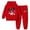 A-Red, variant on NIEWTR Girls 2PC Outfits Set Kids Spring Autumn Winter Hoodie Sweatshirts and Jogging Sweatpants Comfortable and Warm Set Cute Cartoon Print Two Piece Set 2Y 3Y 4Y 5Y 6Y 7Y 8Y