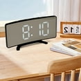 thumbnail image 4 of Fiudx Despertador Sencillo, Pantalla Digital de Alta Definición, Calendario Perpetuo, Múltiples Funciones de Alarma, Diseño de Ahorro de Energía, Decoración Moderna para El Hogar o La Oficina, Tamaño, 4 of 6