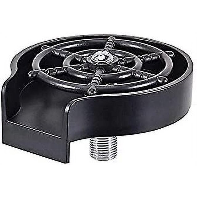 Espray negro de la limpieza del fregadero de cocina, accesorios del fregadero de cocina del limpiador de la taza