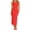 Red, variant on Women's Asymmetrical Cutout Sleeveless Dress with Twisted Stretch Detail Machine Wash 95% polyester 5% spandex Imported