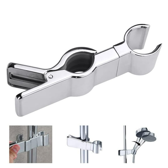 Adjustable shower head holder, 45° rotation Universal 20-25 mm shower head bar Shower head holder Replacing shower bar bracket in the bathroom