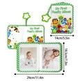 thumbnail image 3 of Home Textile Storage Clearance Photo Album For Baby Animal Pattern Family Photo Album With Star Hook Holds 17 Photos Soft Cloth Cover Keepsake Record Book , Home Textile Home Textile Storage, 3 of 4