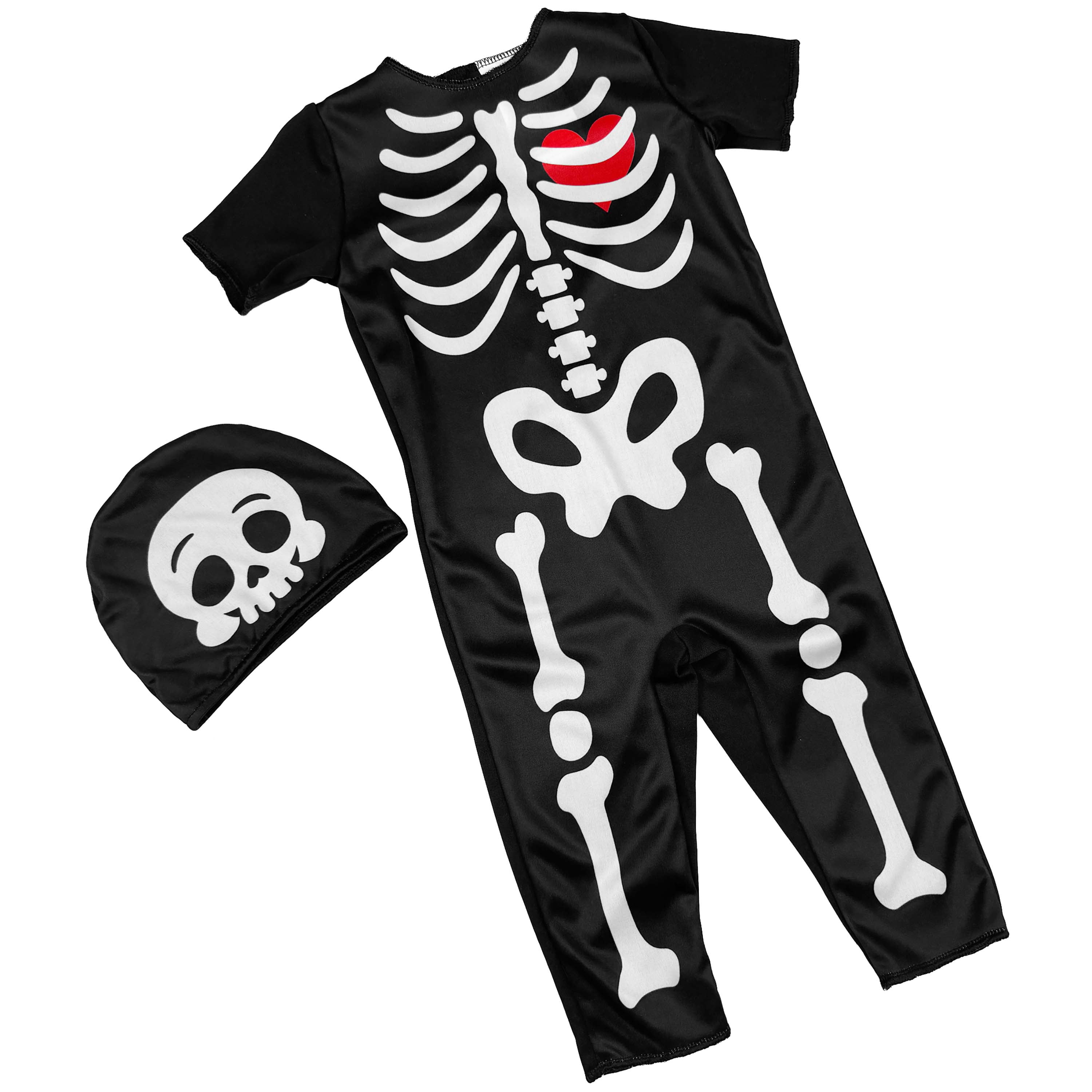 Silly Skeleton Halloween Costume for Infant, Size 0-6M, by Way to Celebrate