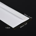 thumbnail image 2 of Uxcell 24.4 Inch Heat Resistant Silicone Stove Gap Covers Oven Filler Seals Gaps White 2 Pack, 2 of 5