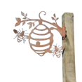 thumbnail image 2 of Father‘s Day Gift Bee Hive Garden Decor Iron Silhouettes Tree Plug-in Ornament New, 2 of 6