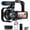 4K, variant on 4K Video Camera Camcorder 48MP 30FPS IR Night Vision WiFi Camera Recorder, 18X Digital Zoom 3" Screen Vlogging Camera for YouTube with Microphone, Lens , Stabilizer, Remote Control