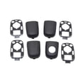 thumbnail image 3 of Car door handle end cap trim kit with stopper 9101AA for Peugeot citroen 307 C2 C3, 3 of 5