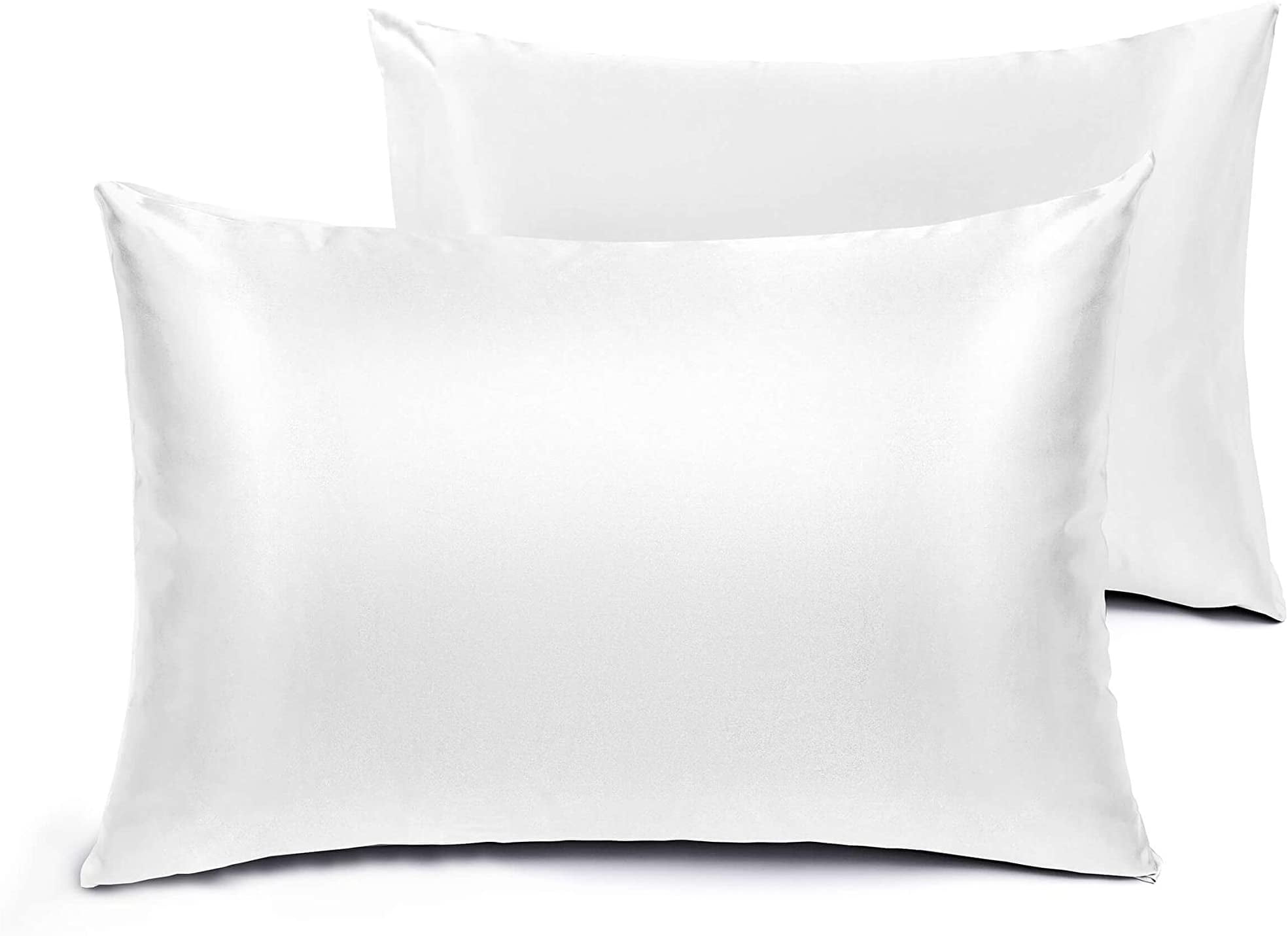 Breathable Pillow Covers for Hair and Details about   downluxe Soft Satin Pillowcase 2 Pack 