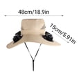 thumbnail image 3 of Gorra con ventilador solar para hombre con protección solar integrada: ideal para senderismo, pesca y jardinería al aire libre, con ventilación refrescante., 3 of 5