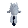 thumbnail image 2 of Funda de animales para cabeza de Golf, cubierta de felpa de madera para cabeza de Golf, suministros novedosos, protección de manga para entrenamiento hipopótamo gris, 2 of 8