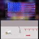 thumbnail image 2 of Luces LED de red PUHONG con bandera estadounidense 420 para decoración de exteriores, 2 of 10