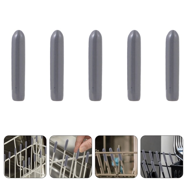 unbranded 50Ud Capacetes Para Reparar Cesta De Lavavajillas De PVC Para Protección Y Durabilidad