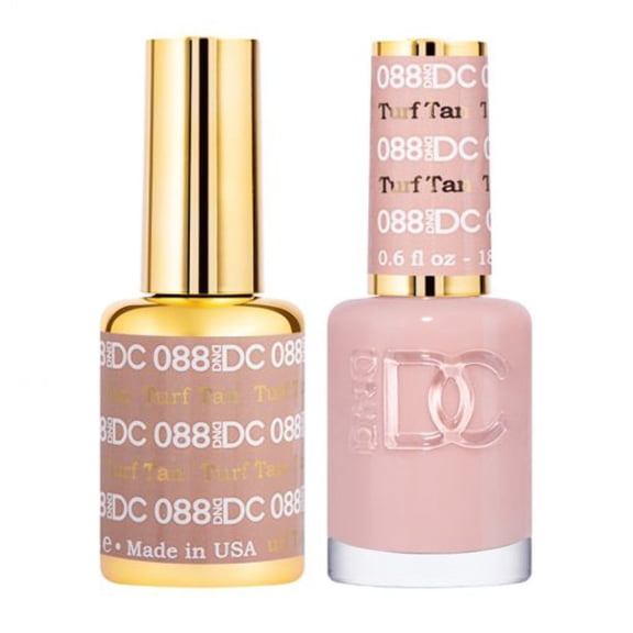 DND - DC Duo Soak off Gel & Matching nail polish, #088 - Turf Tan