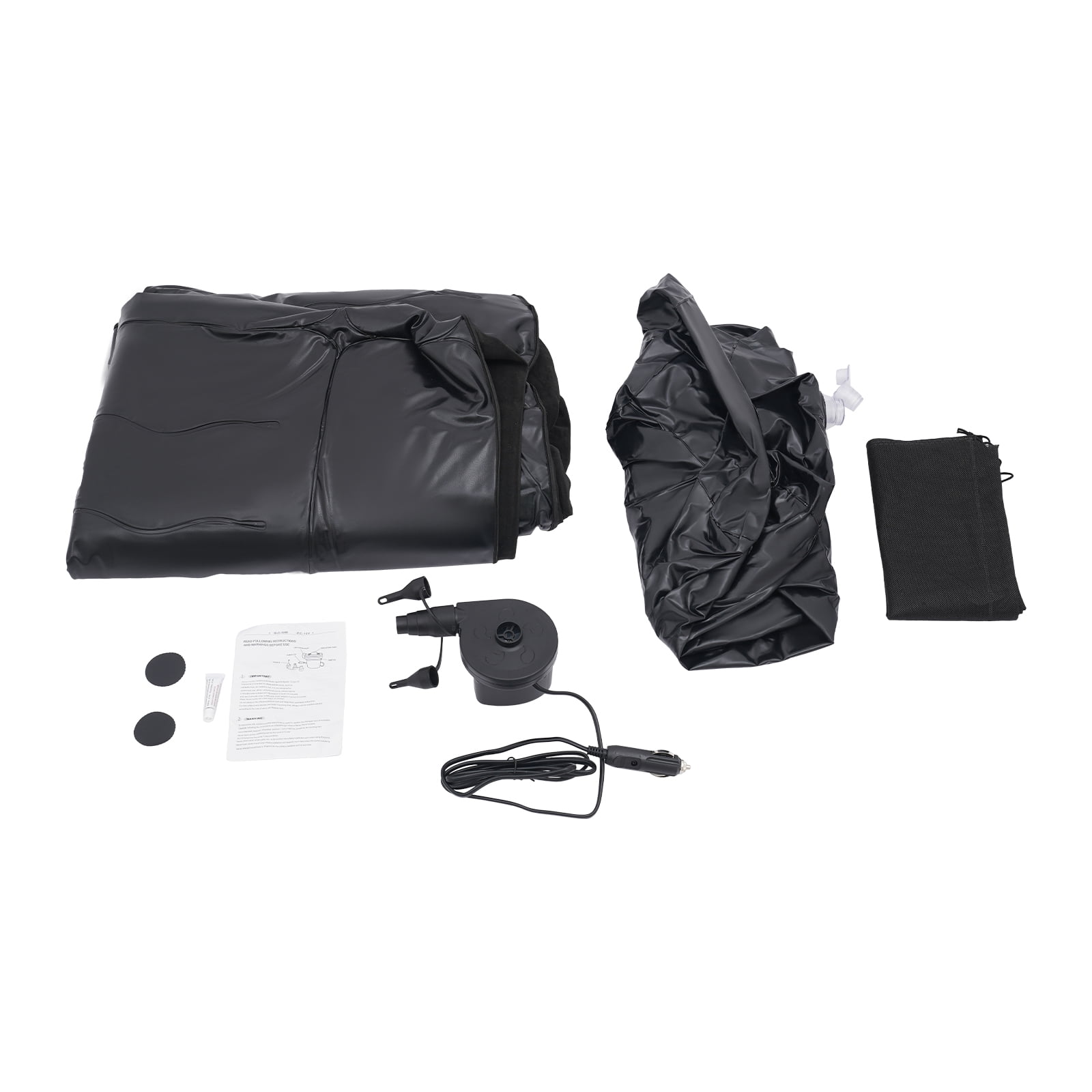 Miumaeov Inflatable Air Mattress Portable Camping Travel Sleeping Airbed with Electric Air Pump or SUV/Truck/Van