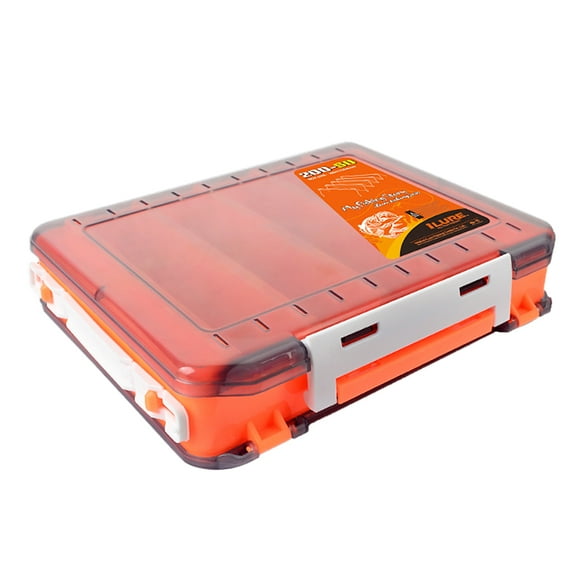 Double Sided Fishing Box Fishing Accessories Lures Hooks Storage Box Fishing Tackle Organizer Box