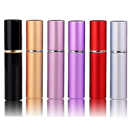Naierhg 5 ml Travel Portable Mini Refillable Perfume Atomizer Empty Glass Spray Bottle