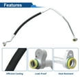 thumbnail image 4 of Manguera de Refrigerante de A/C para BMW 528i 2012-2016 Línea de Manguera de Presión de Aire Acondicionado No. 64539253594 Caucho Hierro, 4 of 6