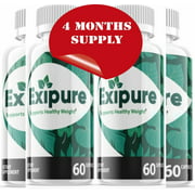 (4 Bottles) Exipure Diet Pills, Advanced weight loss Supplements 240 capsules