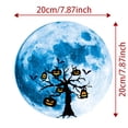 thumbnail image 2 of xiaxaixu Halloween Wall Sticker, Luminous Scarecrow Print PVC Decals Posters, 2 of 5
