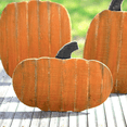 thumbnail image 3 of Kalalou Set Of Three Wood Pumpkins With Stands CGU2460, 3 of 3