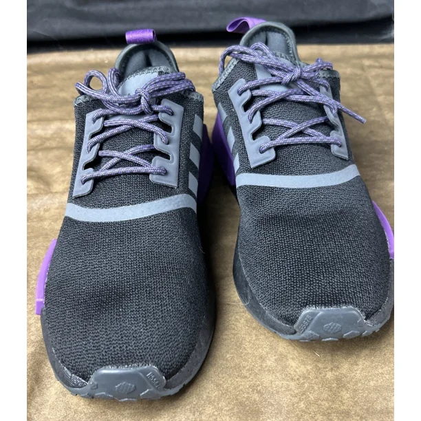Ad-id-as NMD_R1 Black Active Purple Grey Kings Ravens GX5694 Shoe Size 6