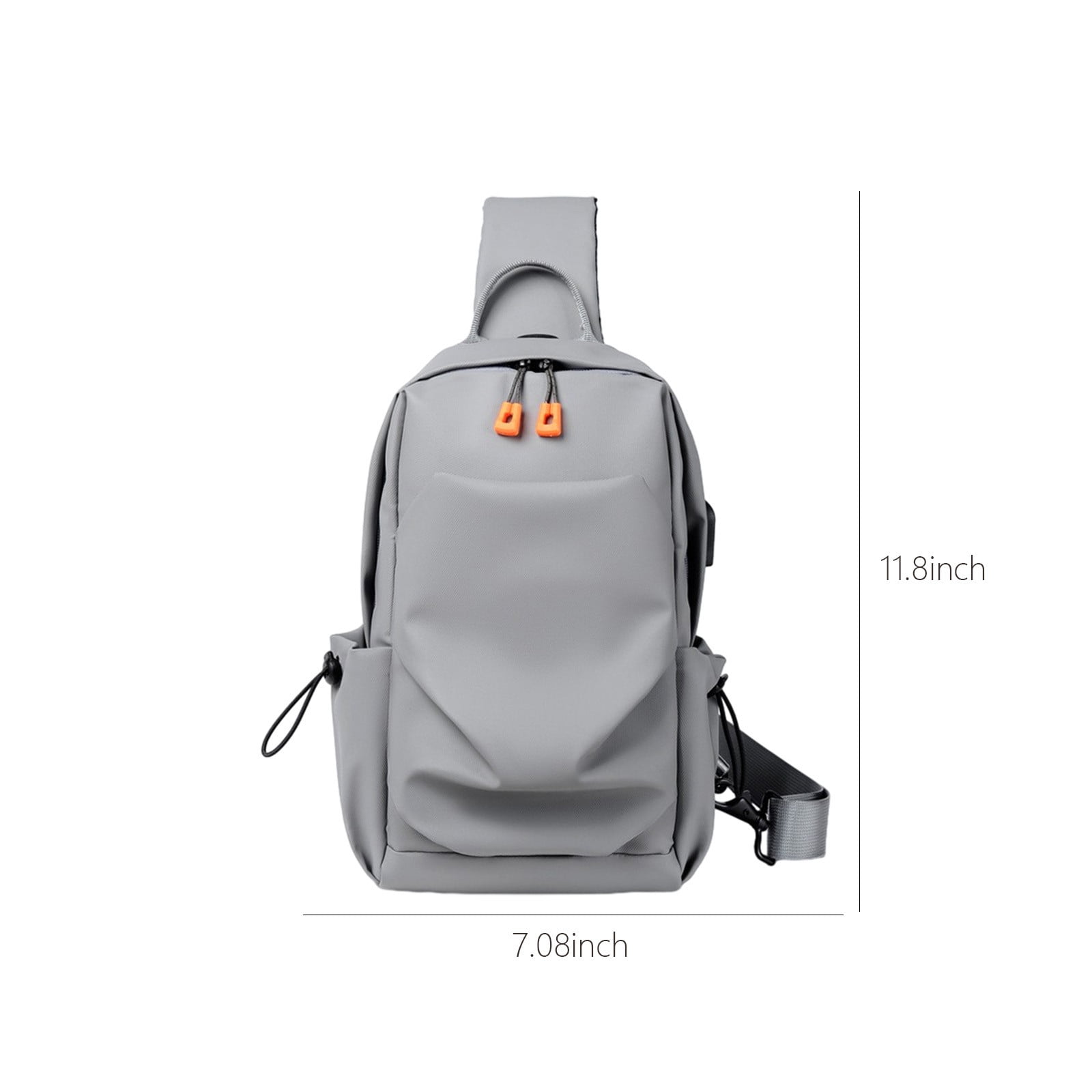 Sac à Dos Compact Vert - Toile & Cuir - Compartiment Ordinateur 15,4" - Bandoulière Réglable