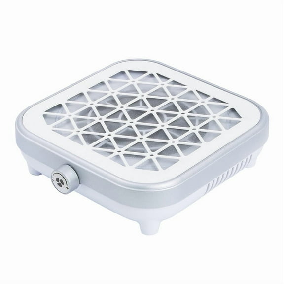 Dr.Pedi Professional Nail Dust Collector,  Portable Desktop Vacuum System with Adjustable Speed, Quiet Nail Drill Dust Extractor for Manicure & Pedicure, Home Salon Use, White