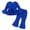 a34-Blue, variant on yboeqw Infant Baby Girls Outfit Set Fall 2 Piece Long Sleeve Ruffle Top Casual Pant Toddler Winter Clothes,Size 18-24 Months