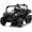 Black, variant on M optimized 24V 4WD Electric Ride on Dump Truck for Kids, 2 Seater Battery Power Ride-on Car with Remote Control, Dump Bed, 3 Speed Modes, Music Player, All-Terrain Off-Road Vehicle Toy